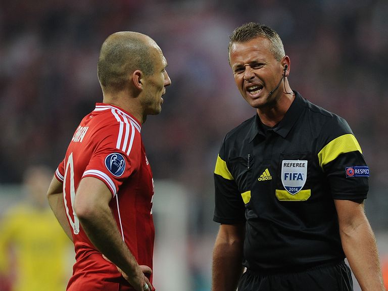 Robben: Won penalty for Bayern