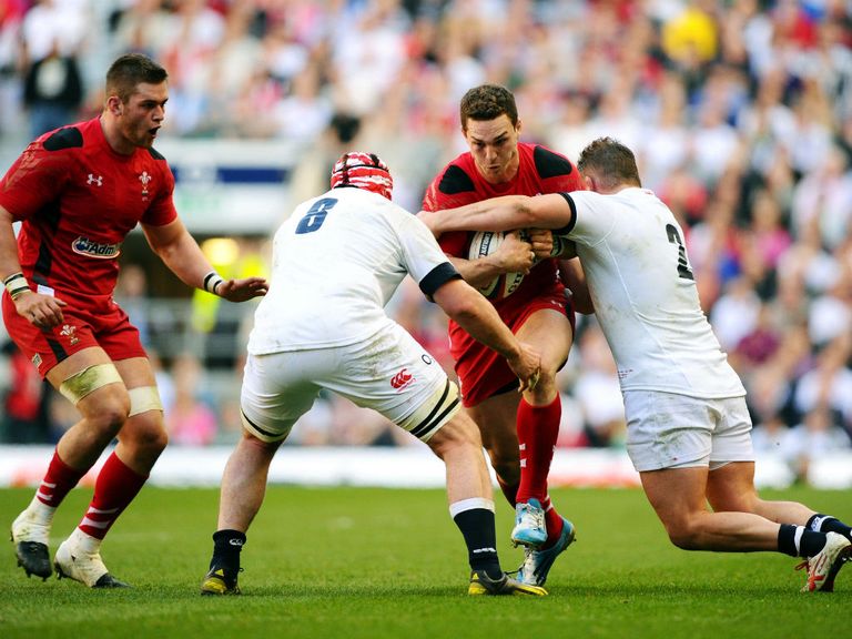 North can't find a way through the England defence at Twickenham