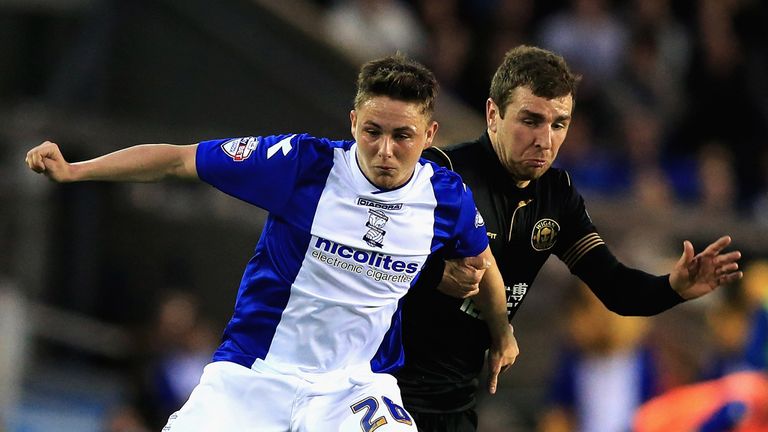 Scott Allan: Battles for the ball with James McArthur