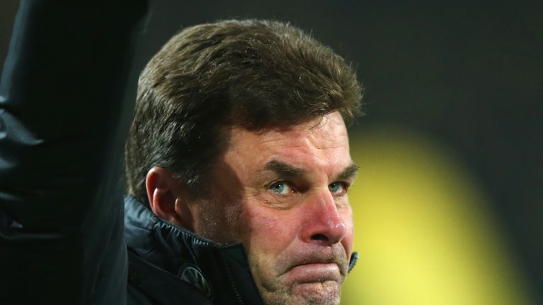 Dieter Hecking: Wolfsburg boss hoping to edge out Champions League rivals