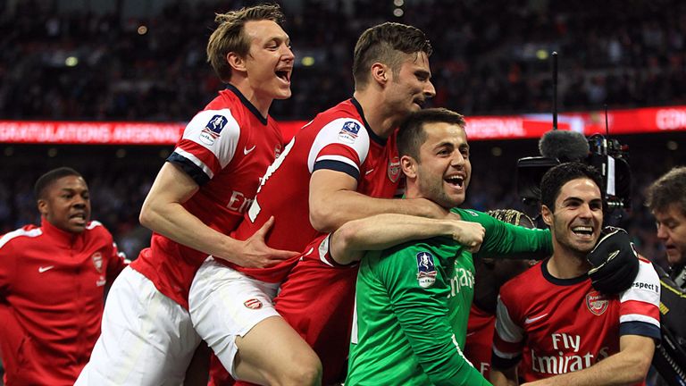 Lukasz Fabianski: Saved two penalties in Arsenal's shootout success