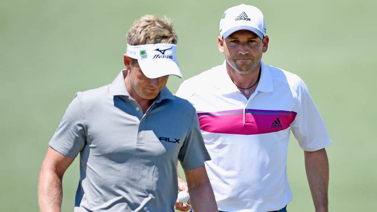 Luke Donald: Made a costly mistake at the ninth