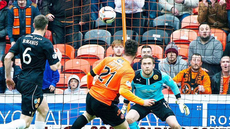 Nadir Ciftci: Opens the scoring in Dundee United's win over Motherwell