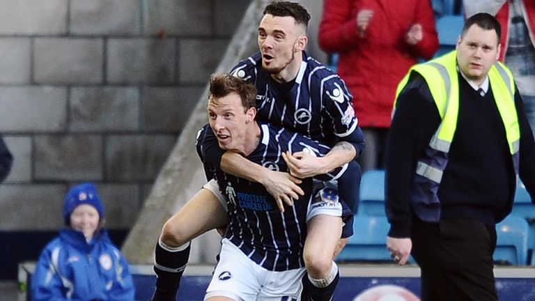 Martyn Woolford: Netted a late leveller for Millwall