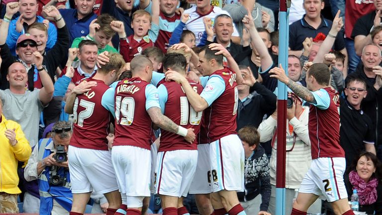 Burnley: Celebrate Ashley Barnes' 22nd-minute volley