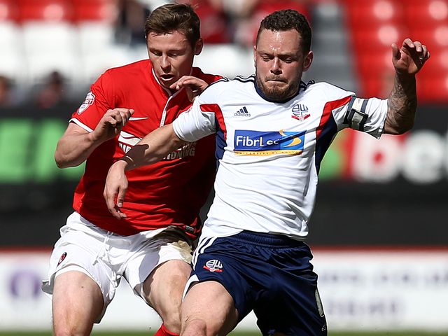 Simon Church (left): Netted for Charlton