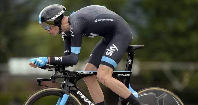 Chris Froome: Couldn't repeat last year's prologue victory