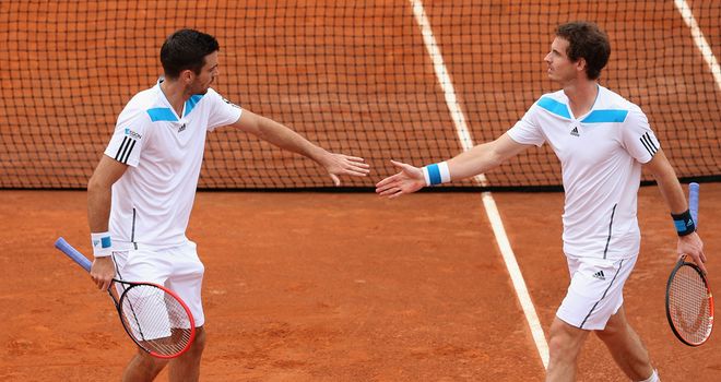 Fleming and Murray have put Great Britain ahead