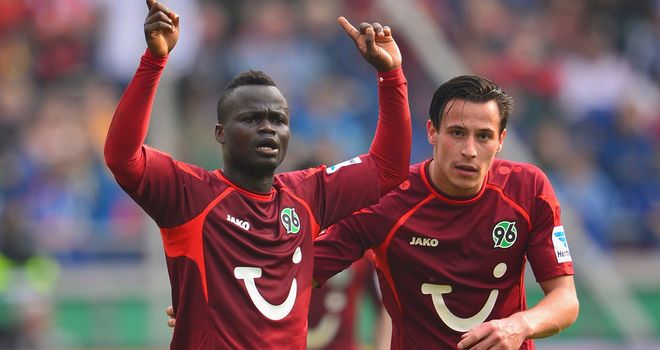 Didier Ya Konan sealed the win for Hannover