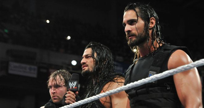The Shield delivered a message to Evolution on Monday Night Raw