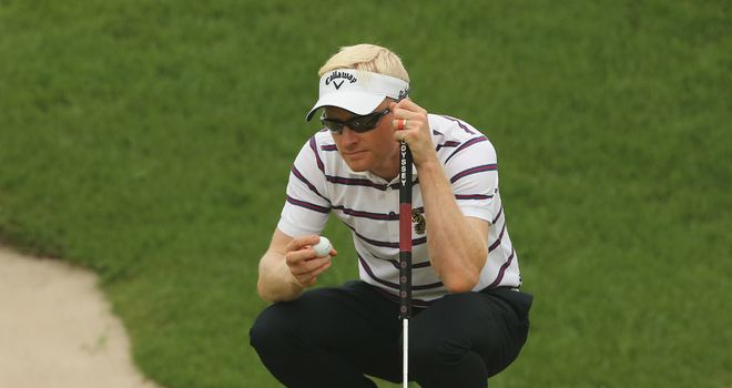 Simon Dyson: The Englishman shares the lead in China with Alvaro Quiros