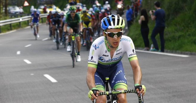 Simon Yates is still in his first year as a professional