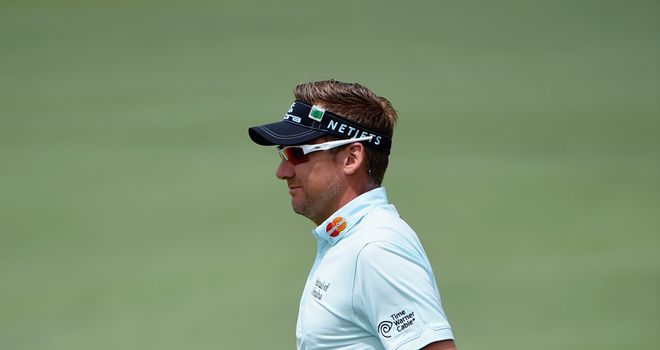 Ian Poulter: two over par at halfway