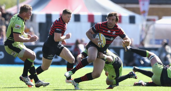 Marcelo Bosch: Scored the third of Saracens' two tries