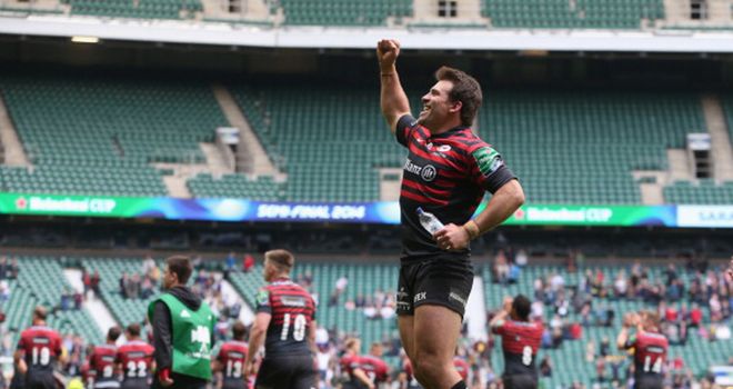 Schalk Brits: One of three Saracens nominated