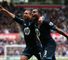 Danny Rose (right) celebrates with Aaron Lennon