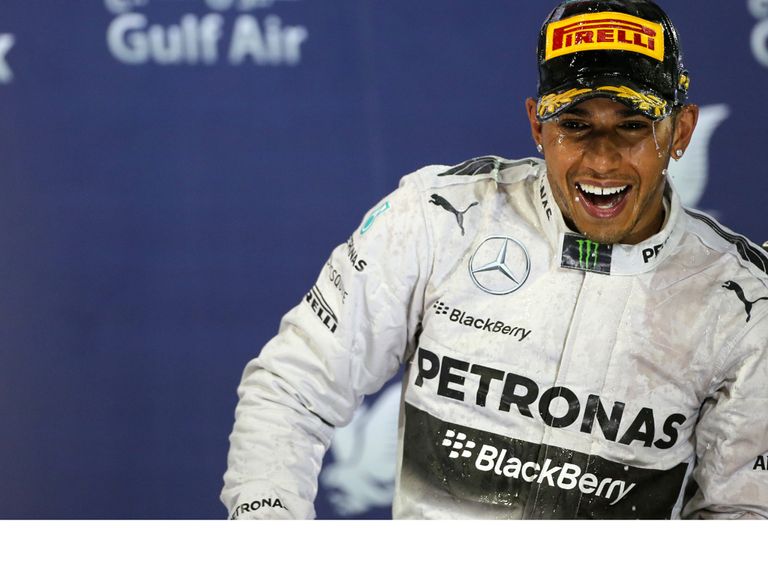 Lewis Hamilton: Winner in Bahrain last time out