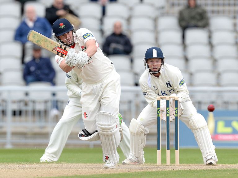 Lancashire batsman Paul Horton fell cheaply