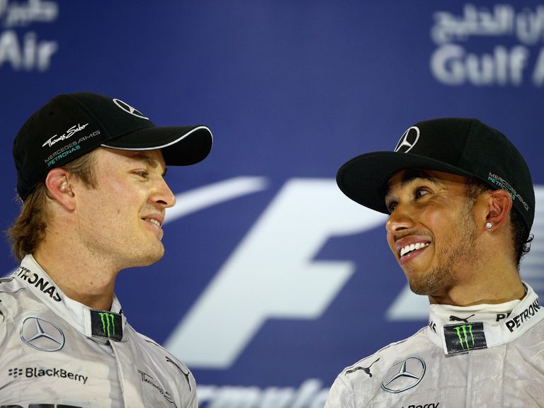 Nico Rosberg has followed Lewis Hamilton home in the last three races
