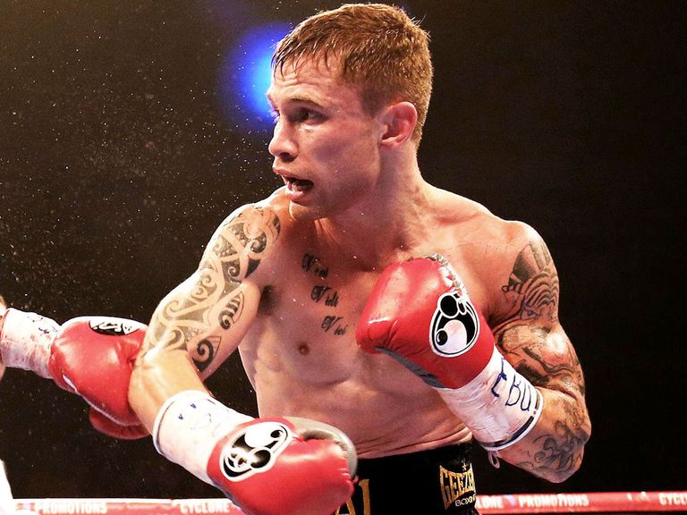 Carl Frampton: Now set to fight Leo Santa Cruz