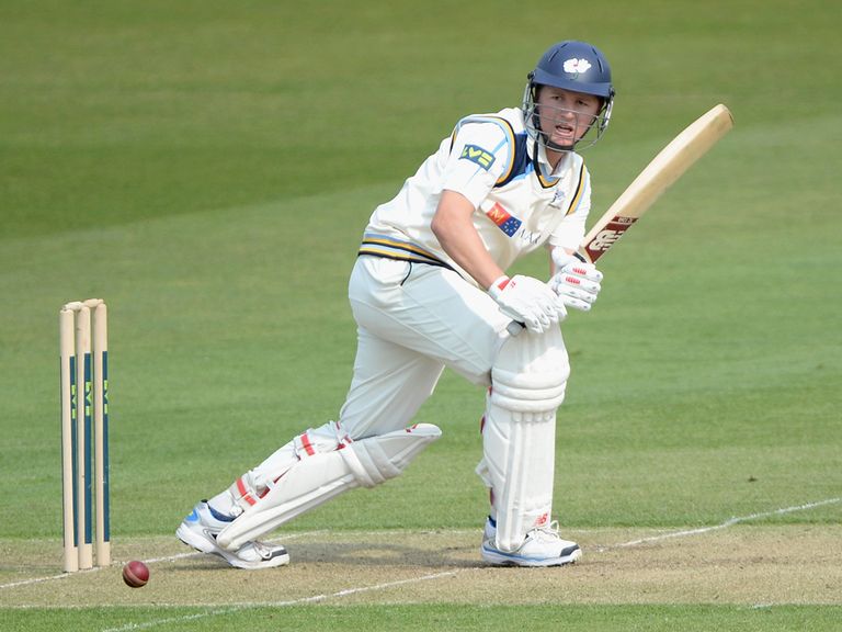 Gary Ballance: Unbeaten century for Yorkshire