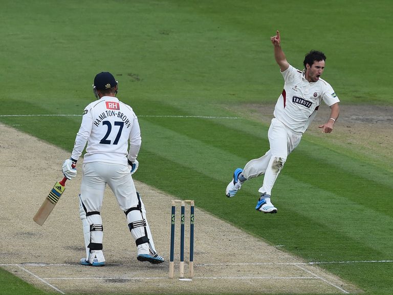 Lewis Gregory: Took five for 49