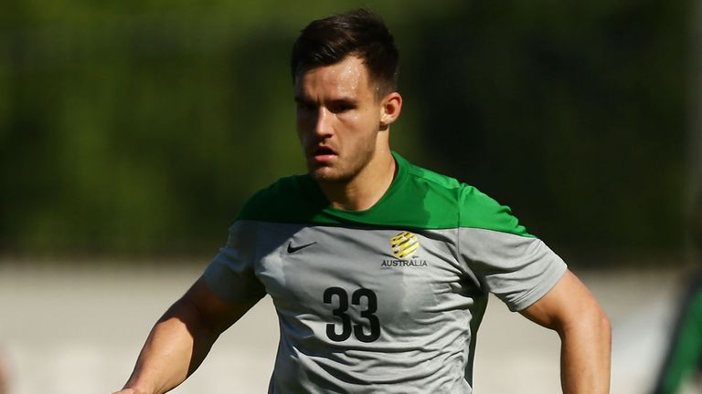 Bailey Wright: On duty with Australia