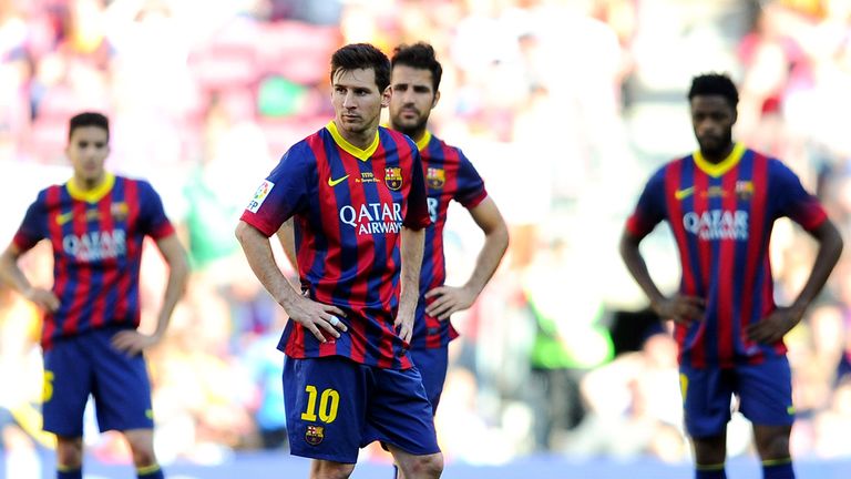 Barcelona: Suffered a big blow in their bid for the Primera Liga title