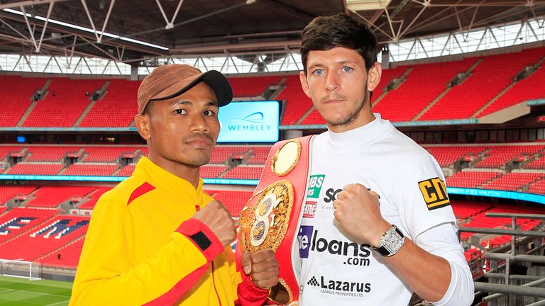 Jamie McDonnell (r): Relishing big stage (photo by Lawrence Lustig)