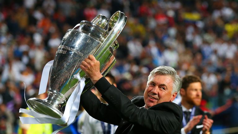 Résultat de recherche d'images pour "carlo ancelotti et le réal madrid"