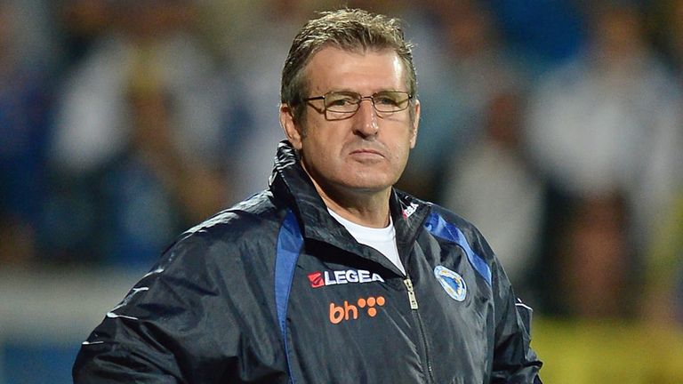Safet Susic: Has made history during spell as Bosnia boss
