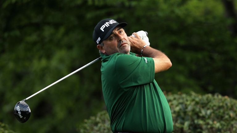 Angel Cabrera: Holds a one-shot lead in Charlotte