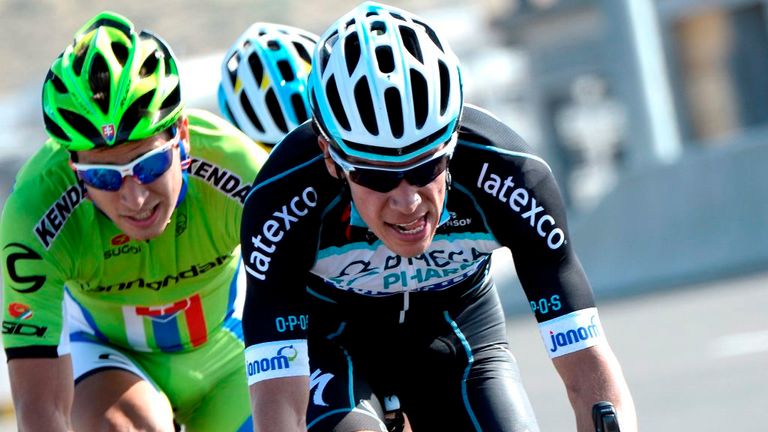 Rigoberto Uran finished second at last year's Giro