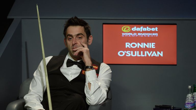 Ronnie O'Sullivan: Has tipped Mark Selby to win more Crucible titles