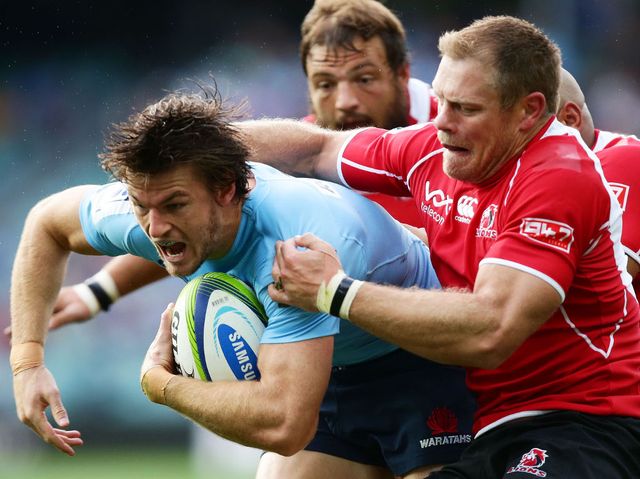 Rob Horne: Scored two tries for the Waratahs