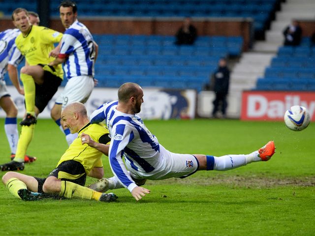 Kilmarnock's Kris Boyd opens the scoring