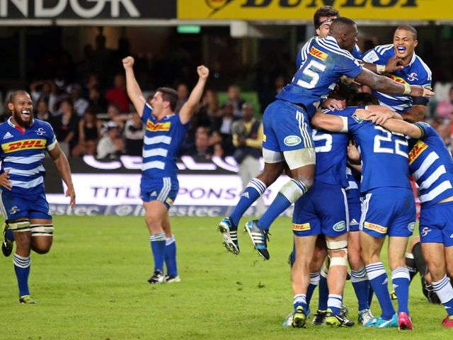 The Stormers celebrate