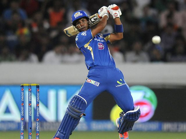 Lendl Simmons: Smashed first century of the IPL season
