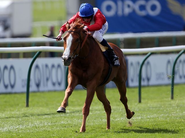 Gospel Choir runs out a clear-cut winner of the Jockey Club Stakes under Ryan Moore.