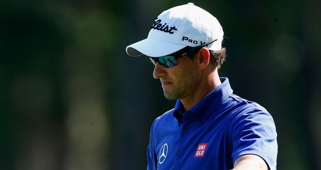 Adam Scott: Will take top spot next week