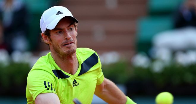 Andy Murray: Plays in the third match on Court Suzanne Lenglen