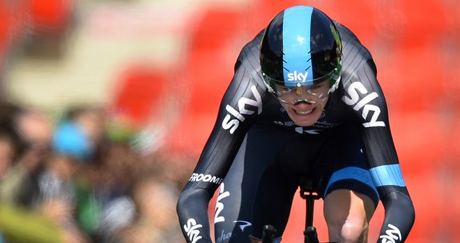 Chris Froome won the stage by less than one second
