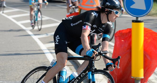 Geraint Thomas produced a solid climbing display in Germany