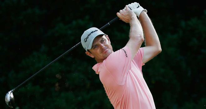 Justin Rose: Six birdies despite struggling on the range before his round
