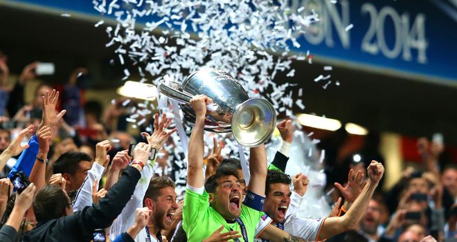Real Madrid: Champions League winners 2014
