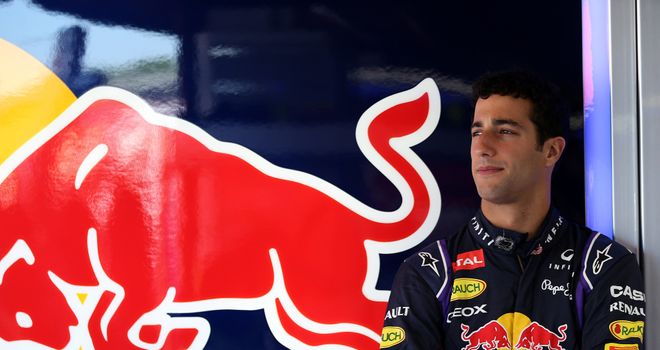 Daniel Ricciardo: Third fastest