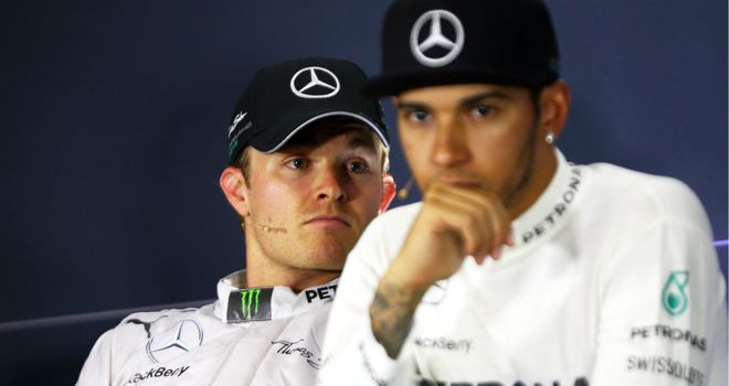 Warfare: Nico Rosberg and Lewis Hamilton