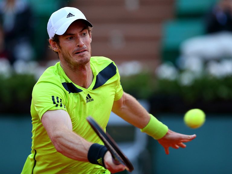 Andy Murray: Bidding for a semi-final place in Paris today