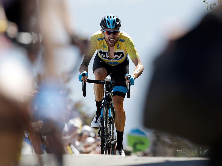 Sir Bradley Wiggins: Still leads in California