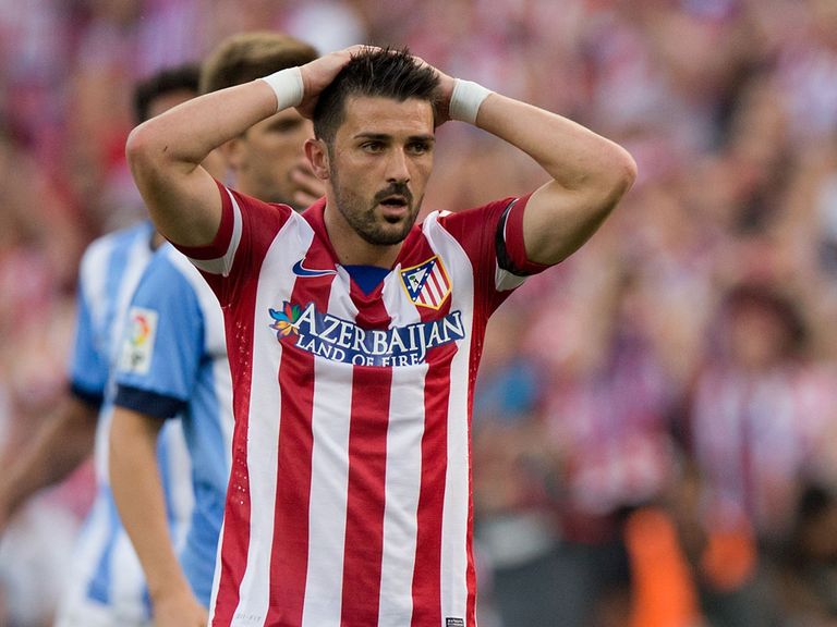 David Villa: Will be leaving Atletico this summer